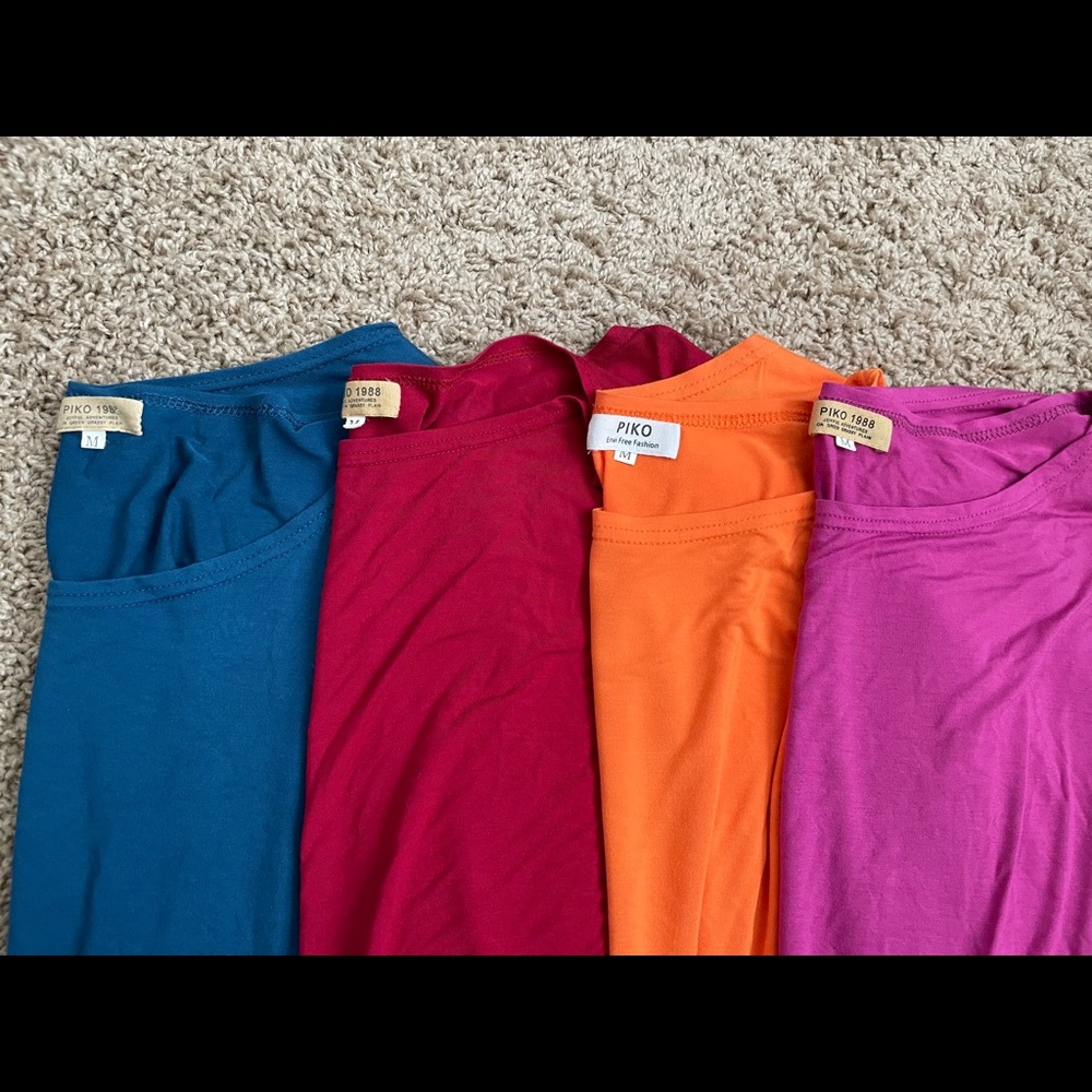 COPY - 4 Piko shirts bundle